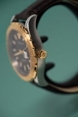 Versace Hellenyium Brown Leather - Watches & Crystals