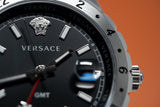 Versace Hellenyium GMT Black - Watches & Crystals