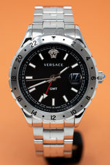 Versace Hellenyium GMT Black - Watches & Crystals