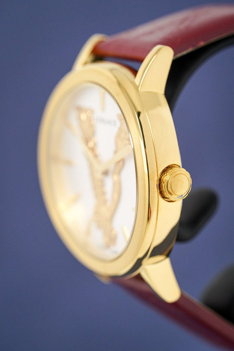 Versace Ladies Virtus Watch IP Gold VERI00320 - Watches & Crystals