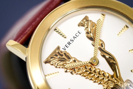 Versace Ladies Virtus Watch IP Gold VERI00320 - Watches & Crystals