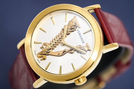 Versace Ladies Virtus Watch IP Gold VERI00320 - Watches & Crystals