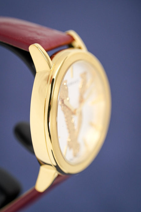 Versace Ladies Virtus Watch IP Gold VERI00320 - Watches & Crystals