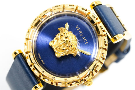 Versace Ladies Watch Palazzo Empire Greca Blue VEDV00219 - Watches & Crystals