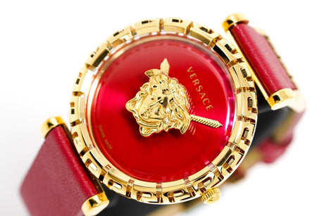 Versace Ladies Watch Palazzo Empire Greca Red VEDV00319 - Watches & Crystals
