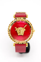 Versace Ladies Watch Palazzo Empire Greca Red VEDV00319 - Watches & Crystals