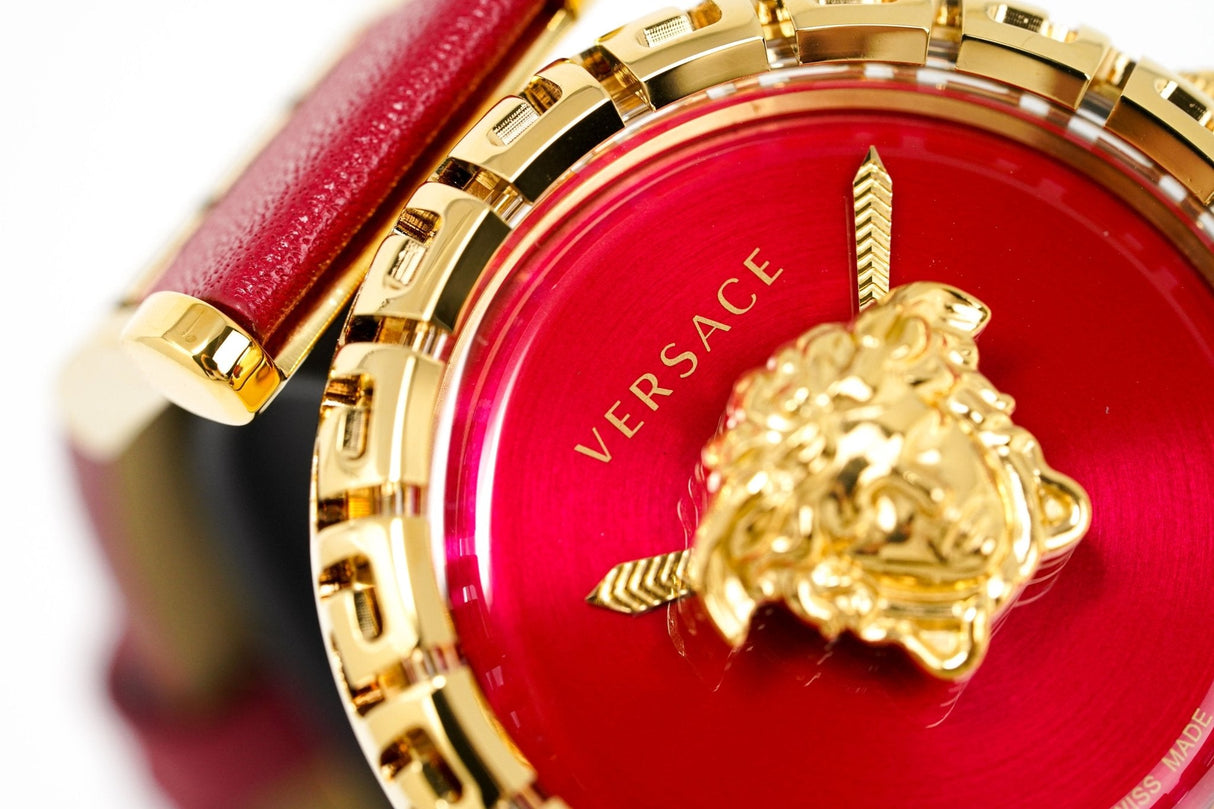 Versace Ladies Watch Palazzo Empire Greca Red VEDV00319 - Watches & Crystals