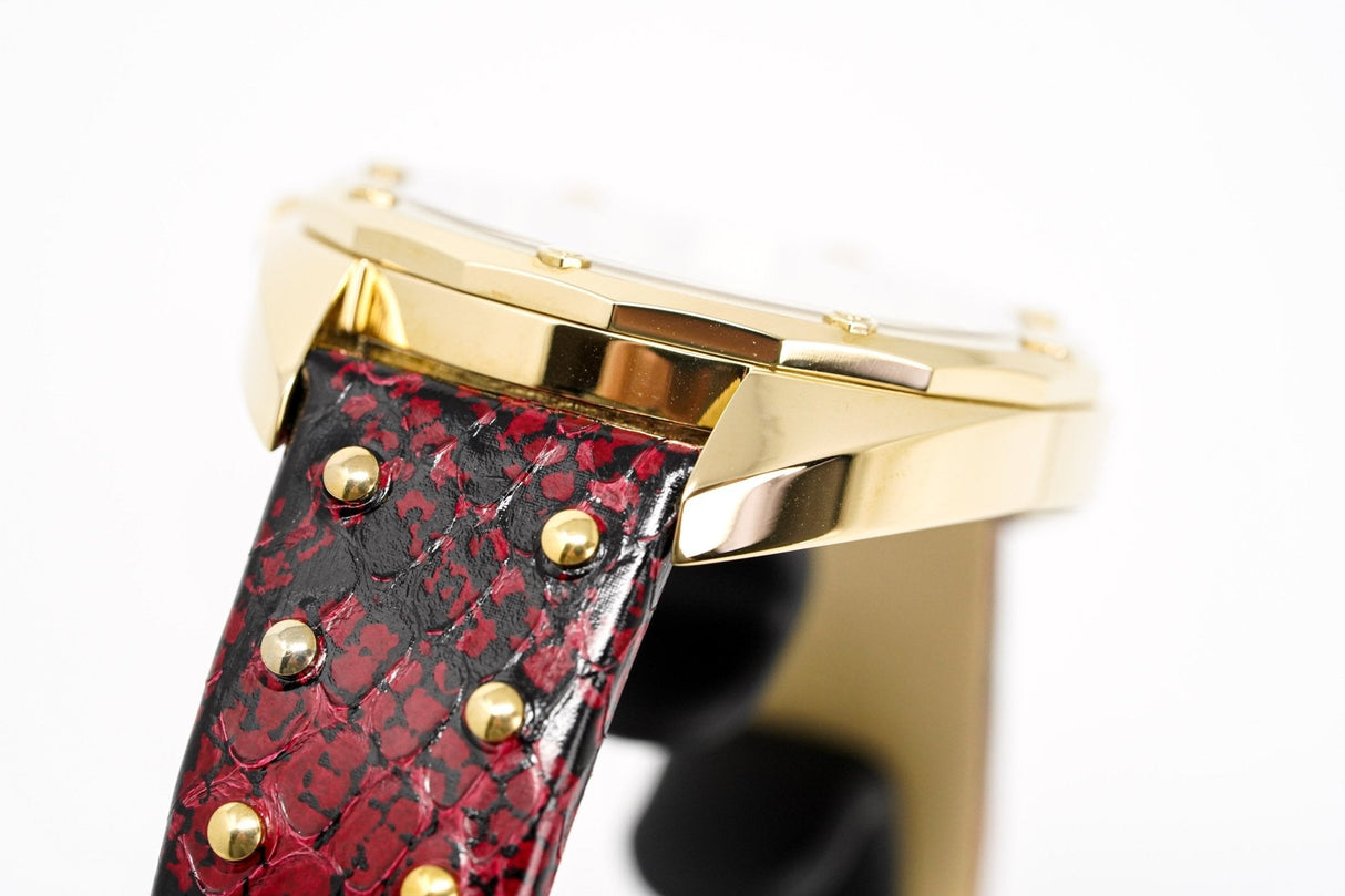 Versace Ladies Watch Shadov Dark Red VEBM00918 - Watches & Crystals