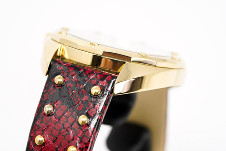 Versace Ladies Watch Shadov Dark Red VEBM00918 - Watches & Crystals