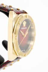 Versace Ladies Watch Shadov Dark Red VEBM00918 - Watches & Crystals