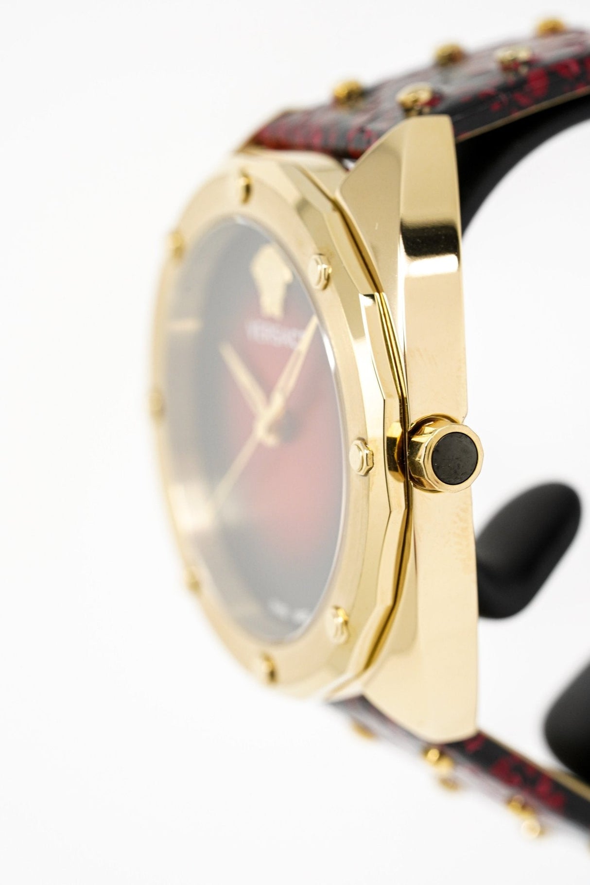 Versace Ladies Watch Shadov Dark Red VEBM00918 - Watches & Crystals