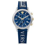 Versace Ladies Watch Sport Tech Chronograph Blue VEKB00222 - Watches & Crystals