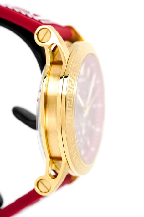 Versace Ladies Watch Sport Tech Chronograph Red Gold VEKB00322 - Watches & Crystals