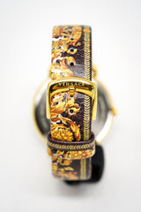 Versace Ladies Watch V-Circle Black Gold VBP130017 - Watches & Crystals