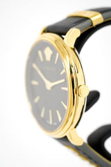 Versace Ladies Watch V-Circle Gold 'POWER' Black VBP040017 - Watches & Crystals