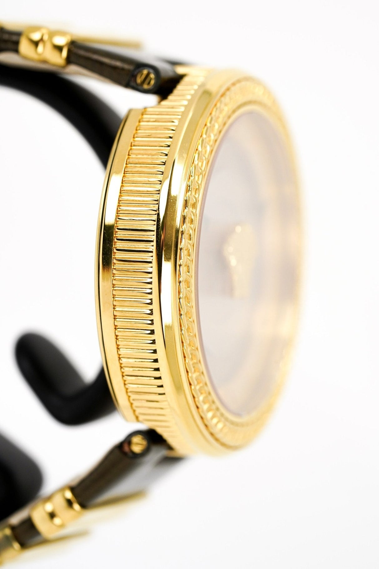 Versace Ladies Watch V Metal Icon Gold VLC130016 - Watches & Crystals