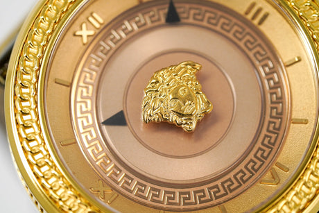 Versace Ladies Watch V Metal Icon Gold VLC130016 - Watches & Crystals