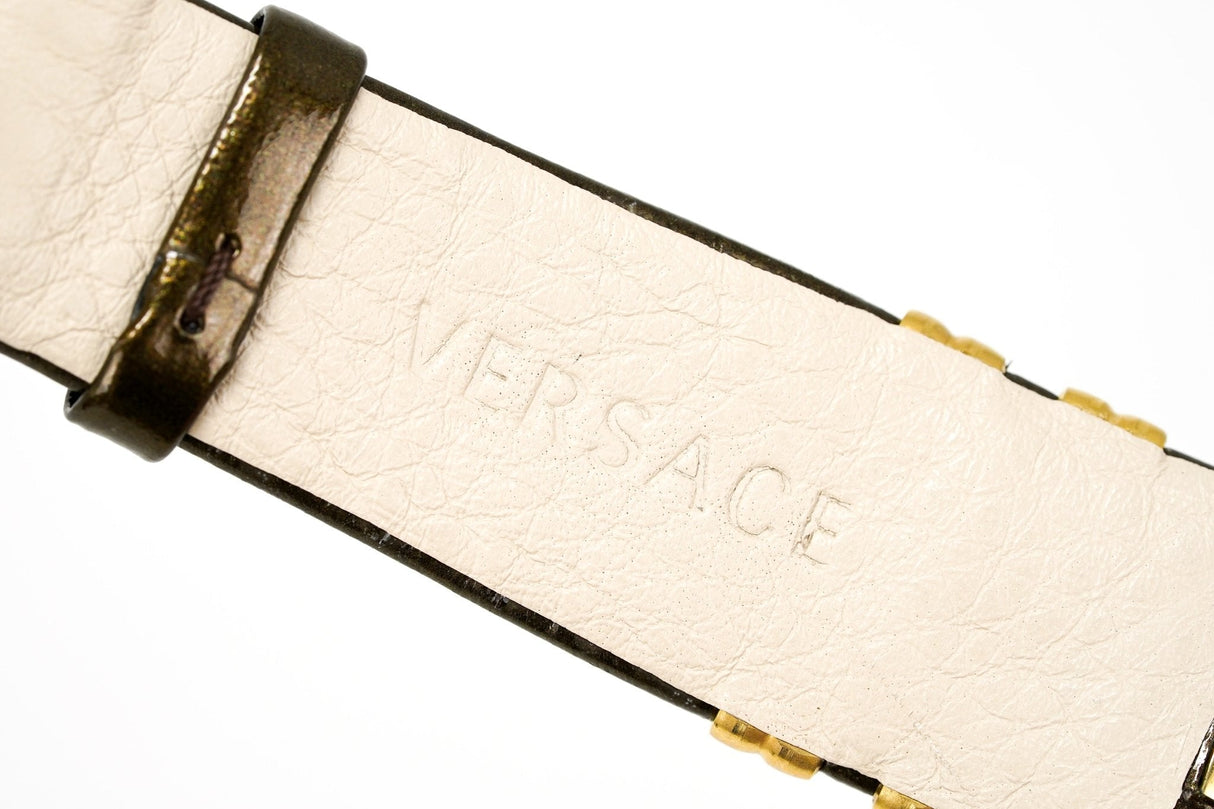 Versace Ladies Watch V Metal Icon Gold VLC130016 - Watches & Crystals