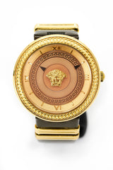 Versace Ladies Watch V Metal Icon Gold VLC130016 - Watches & Crystals