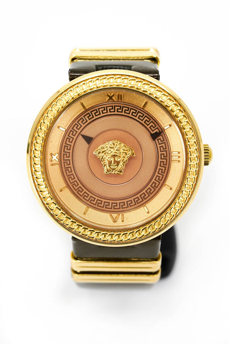 Versace Ladies Watch V Metal Icon Gold VLC130016 - Watches & Crystals