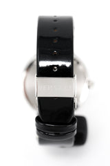 Versace Ladies Watch V Metal Patent Black VLC010014 - Watches & Crystals