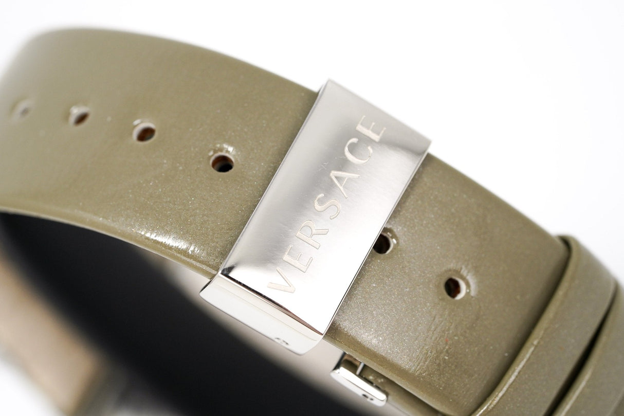 Versace Ladies Watch V Metal Patent VLC120016 - Watches & Crystals