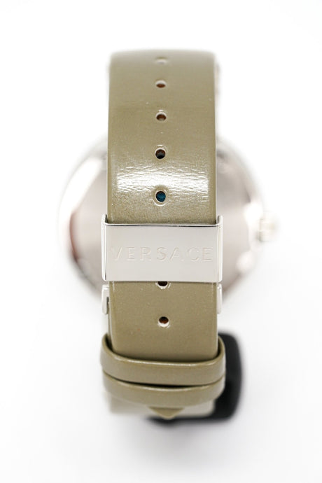 Versace Ladies Watch V Metal Patent VLC120016 - Watches & Crystals