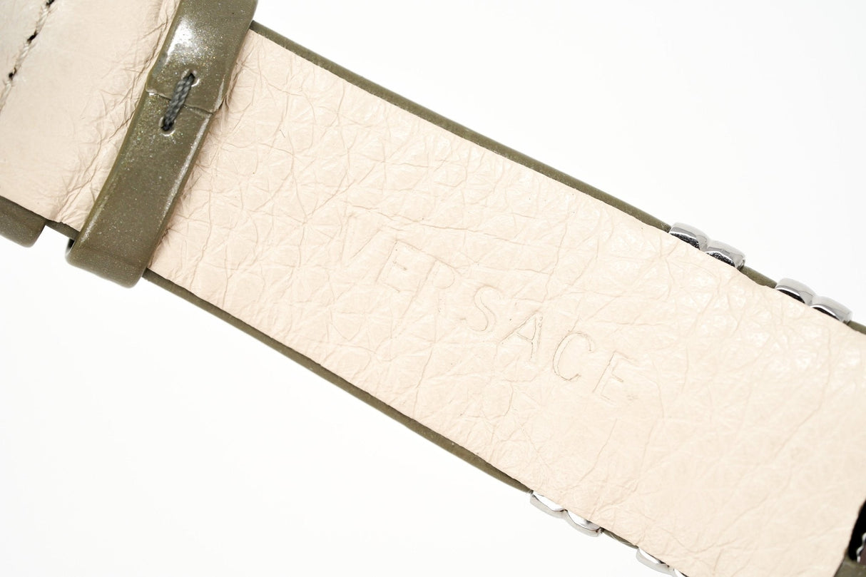 Versace Ladies Watch V Metal Patent VLC120016 - Watches & Crystals