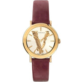 Versace Ladies Watch Virtus IP Gold Maroon VEHC00219 - Watches & Crystals