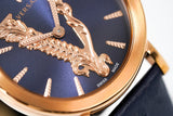 Versace Ladies Watch Virtus IP Rose Gold Blue VEHC00419 - Watches & Crystals