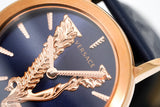 Versace Ladies Watch Virtus IP Rose Gold Blue VEHC00419 - Watches & Crystals