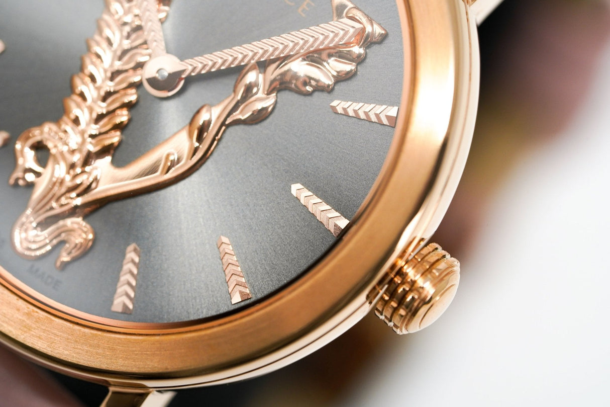 Versace Ladies Watch Virtus IP Rose Gold Pink VEHC00319 - Watches & Crystals