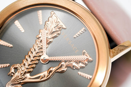 Versace Ladies Watch Virtus IP Rose Gold Pink VEHC00319 - Watches & Crystals