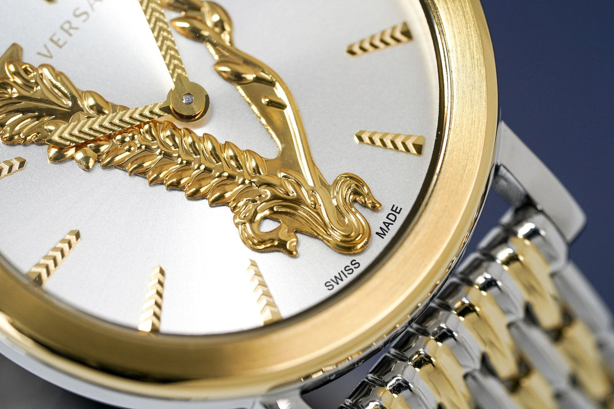 Versace Ladies Watch Virtus Two-Tone Gold VEHC00719 - Watches & Crystals