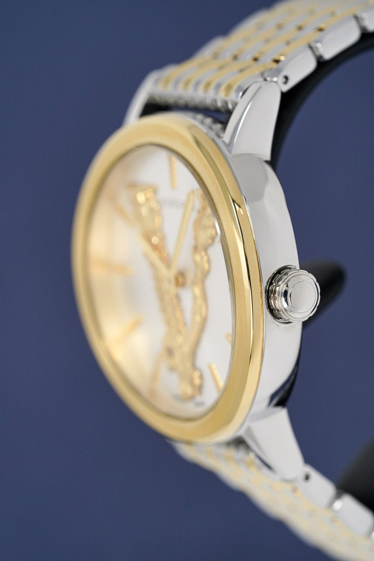 Versace Ladies Watch Virtus Two-Tone Gold VEHC00719 - Watches & Crystals