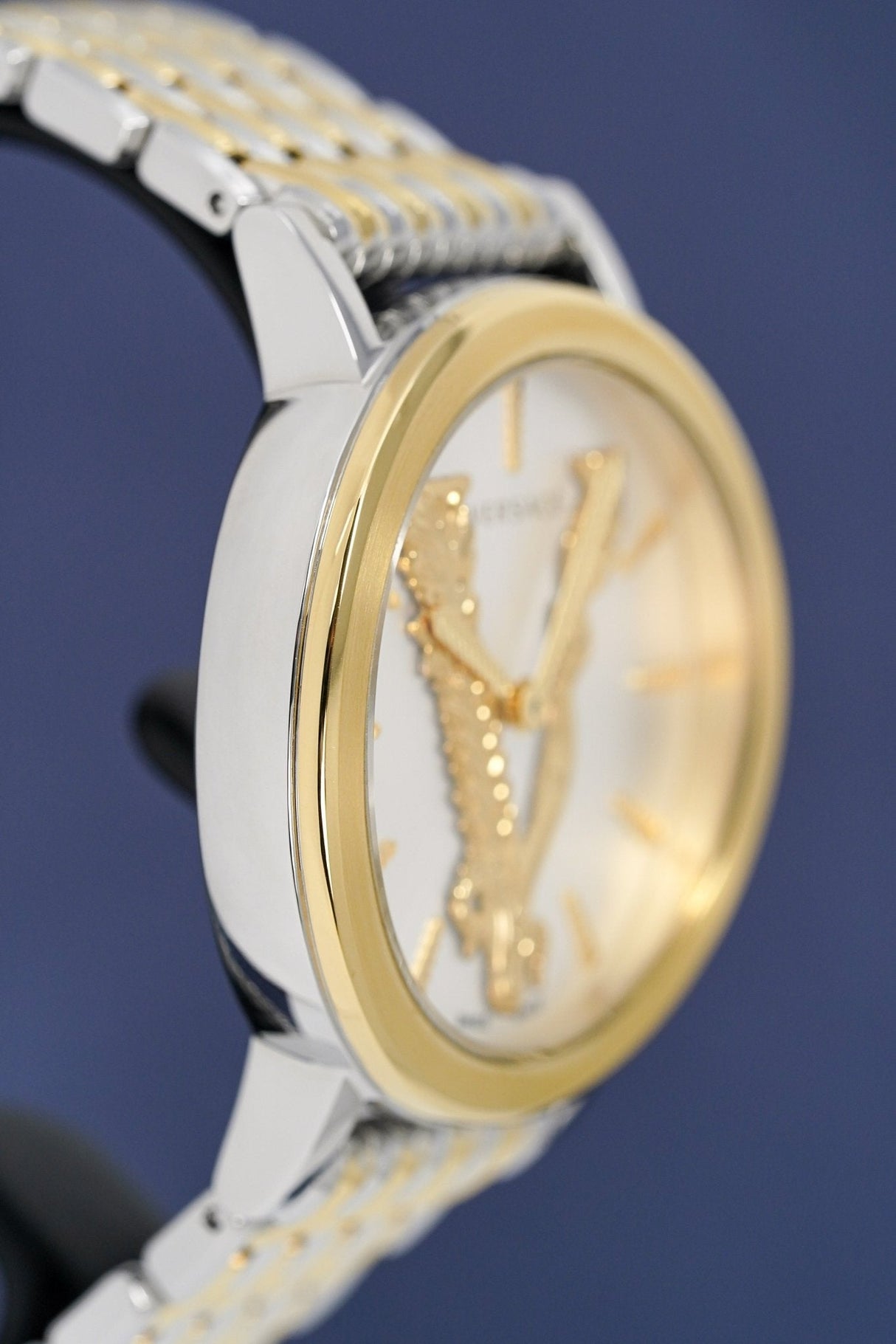 Versace Ladies Watch Virtus Two-Tone Gold VEHC00719 - Watches & Crystals