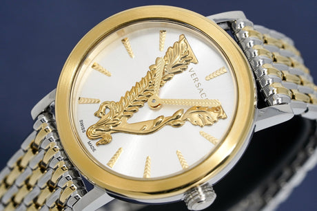 Versace Ladies Watch Virtus Two-Tone Gold VEHC00719 - Watches & Crystals
