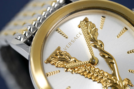 Versace Ladies Watch Virtus Two-Tone Gold VEHC00719 - Watches & Crystals