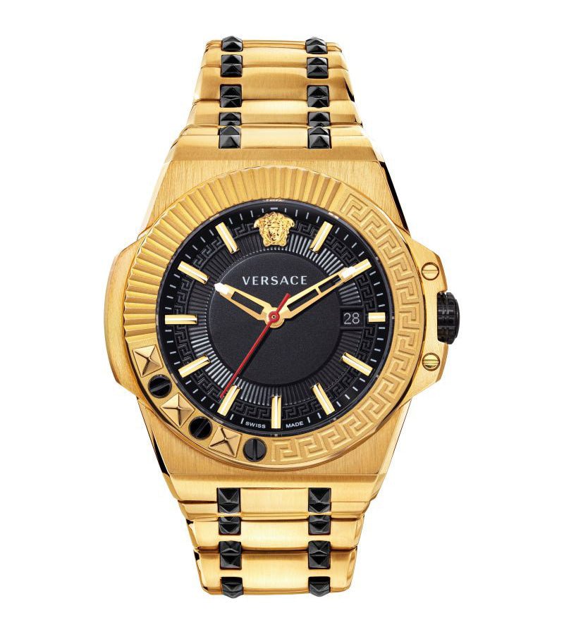 Versace Men's Chain Reaction Two-Tone Gold VEDY00619 - Watches & Crystals