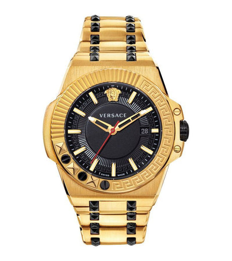 Versace Men's Chain Reaction Two-Tone Gold VEDY00619 - Watches & Crystals