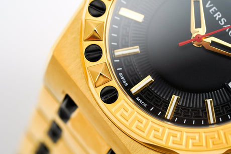 Versace Men's Chain Reaction Two-Tone Gold VEDY00619 - Watches & Crystals