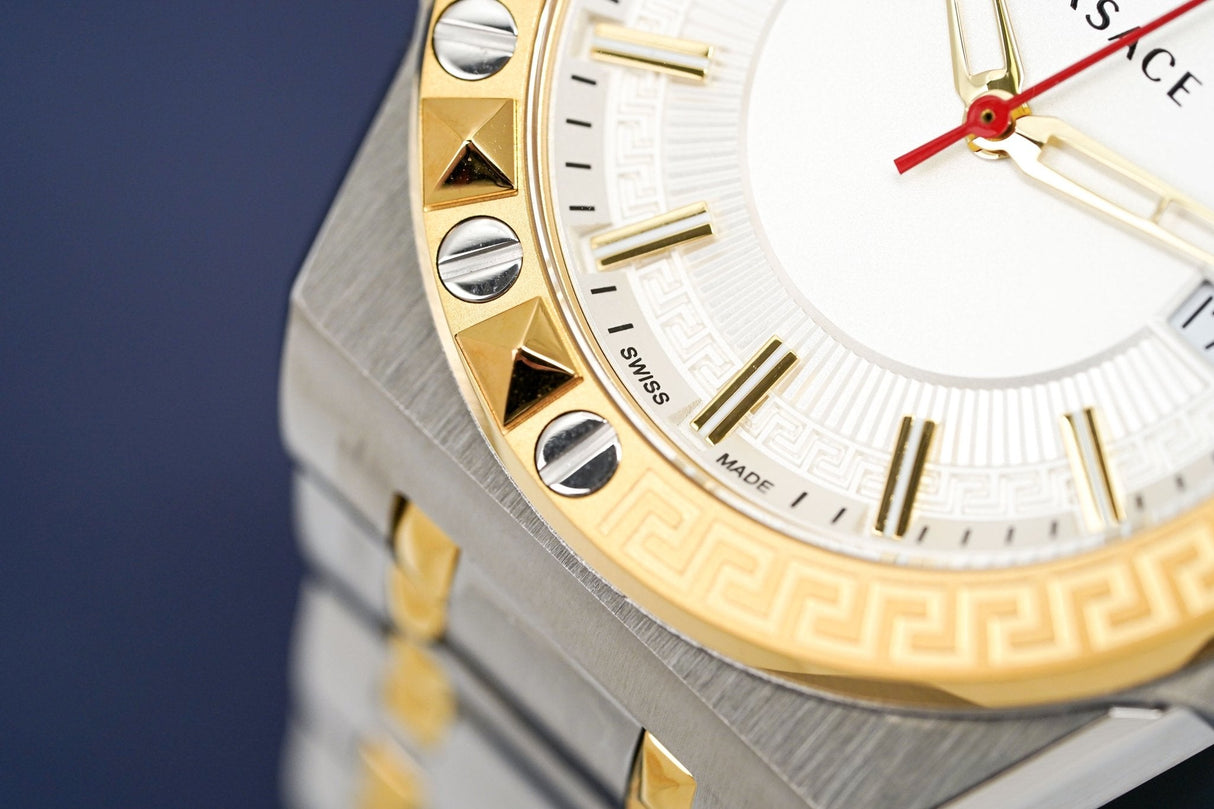 Versace Men's Chain Reaction Two-Tone Silver VEDY00519 - Watches & Crystals