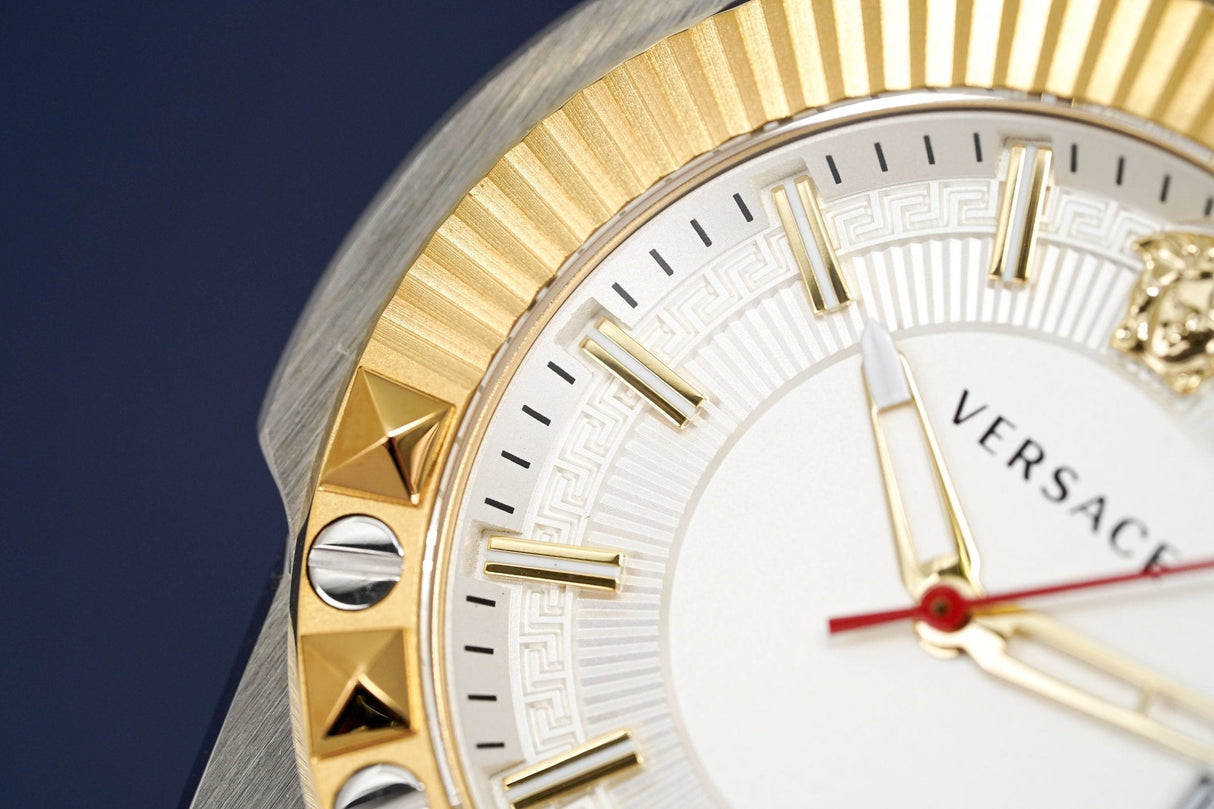 Versace Men's Chain Reaction Two-Tone Silver VEDY00519 - Watches & Crystals