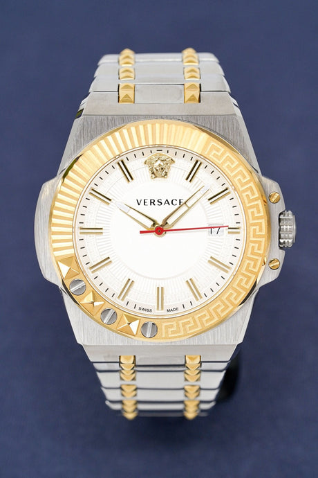 Versace Men's Chain Reaction Two-Tone Silver VEDY00519 - Watches & Crystals