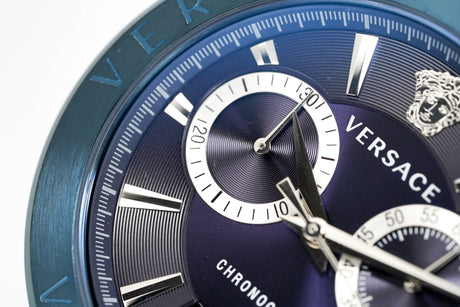 Versace Men's Chronograph Watch Aion Blue VBR070017 - Watches & Crystals