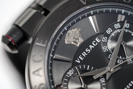 Versace Men's Chronograph Watch Aion Gold Black VBR030017 - Watches & Crystals
