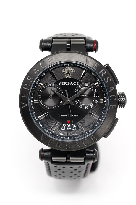 Versace Men's Chronograph Watch Aion Gold Black VBR030017 - Watches & Crystals