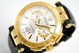 Versace Men's Chronograph Watch Aion Gold Green VBR020017 - Watches & Crystals