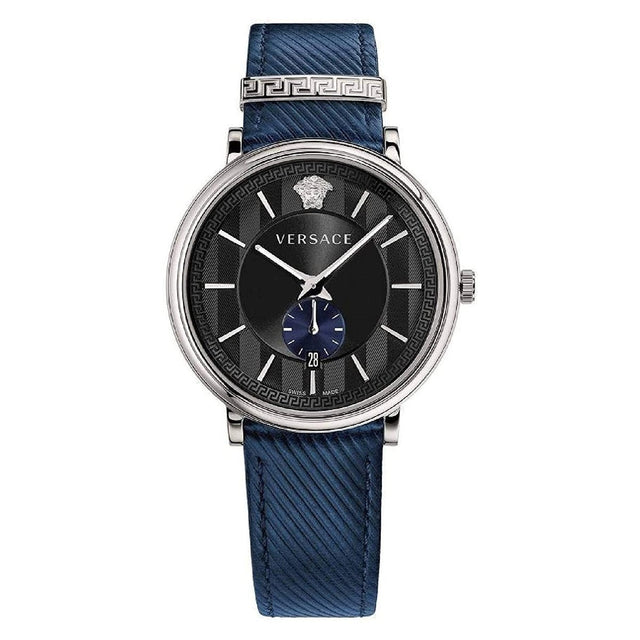 Versace Men's V-Circle Watch Blue VEBQ01018 - Watches & Crystals