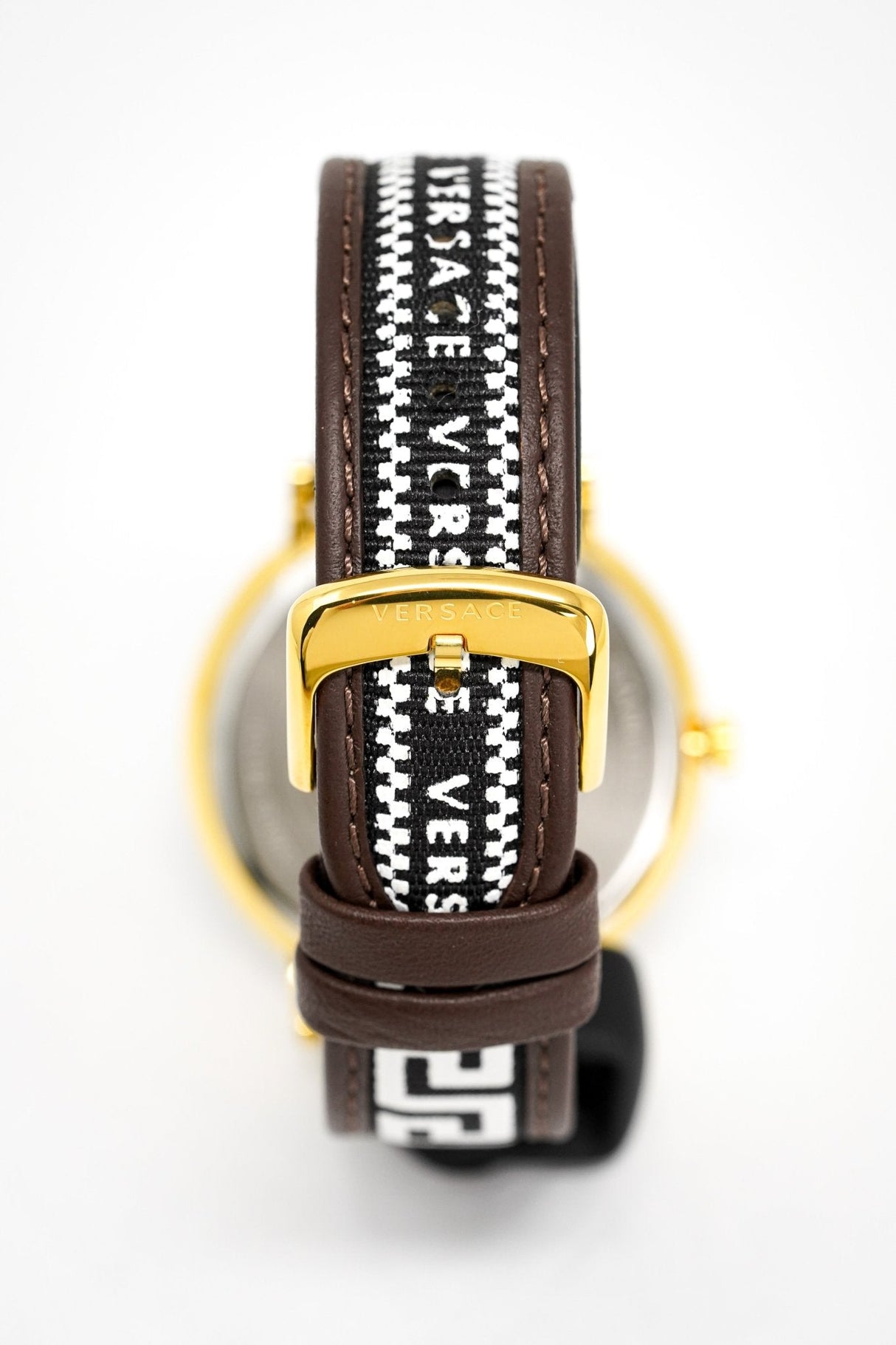 Versace Men's V-Circle Watch Brown VEBQ01619 - Watches & Crystals